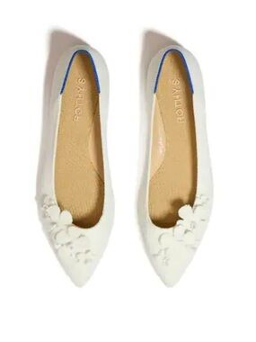 ROTHY'S  The Petal Point Ii Flats - White 169